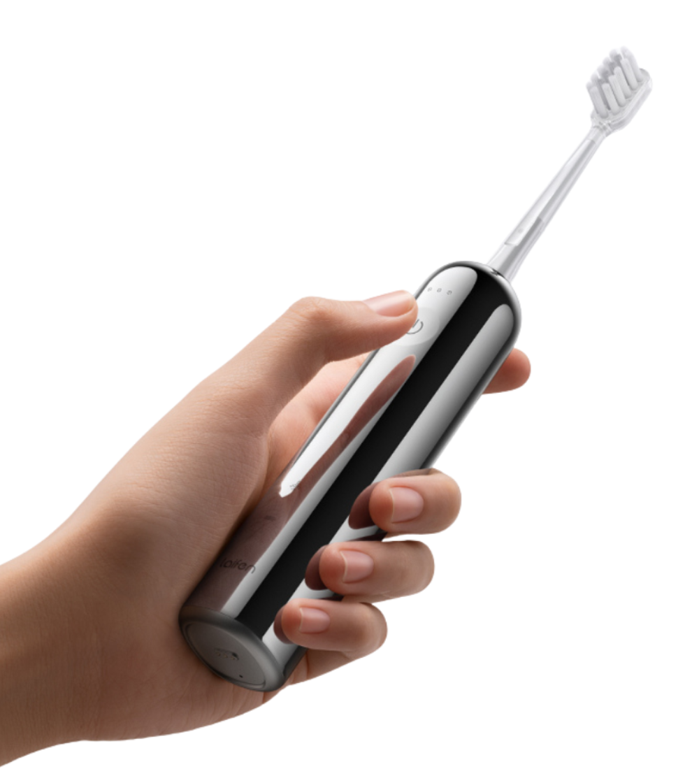 Laifen Wave Electric Toothbrush - Polished Stainless Steel