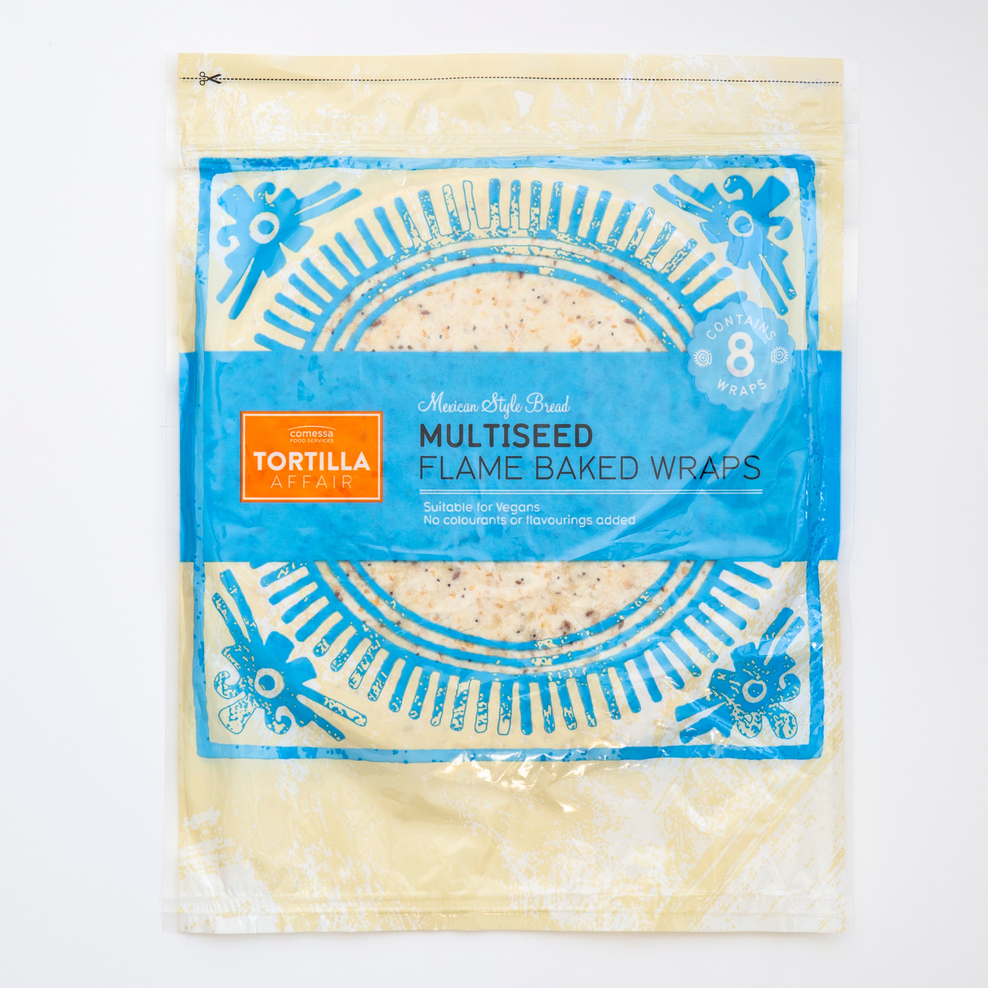 Comessa Foods - Multiseed Wraps (Available in Cape Town excl Helderberg & Boland)