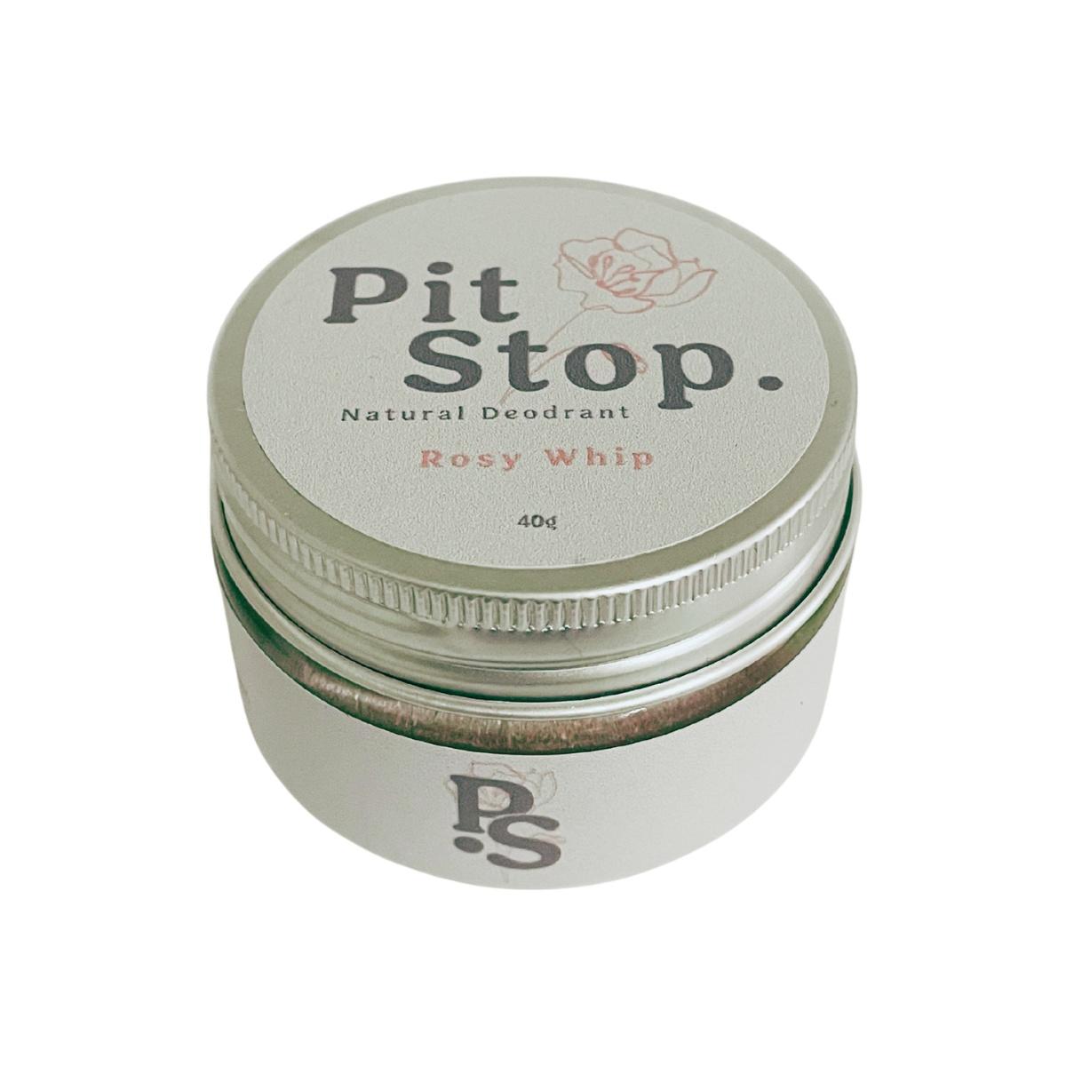 PitStop Natural Deodorant - Rosy Whip