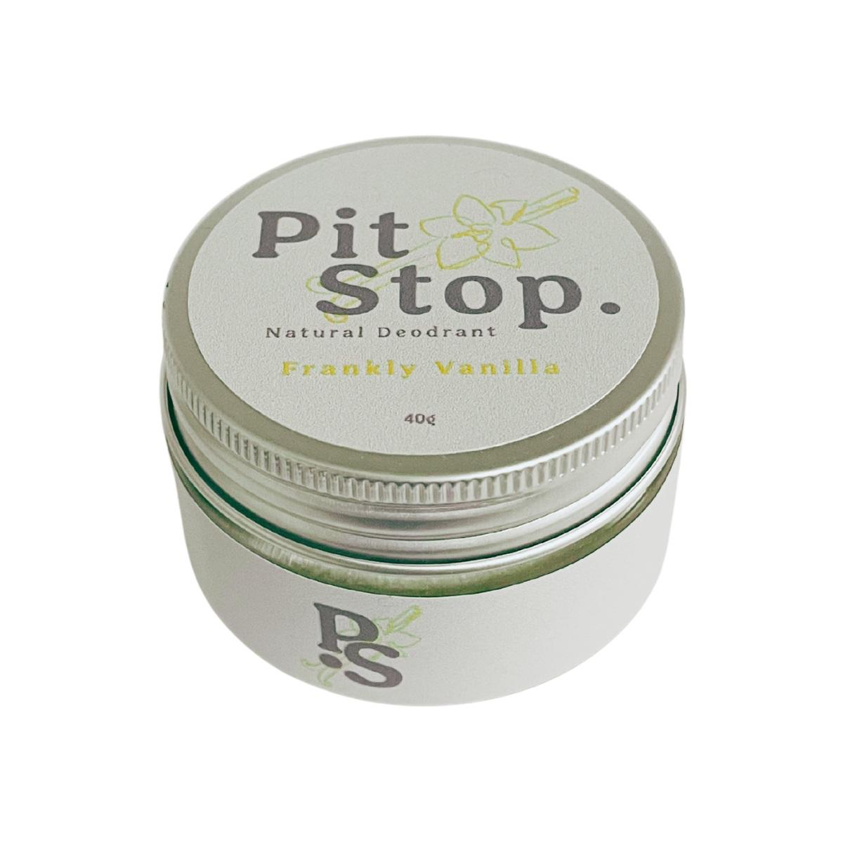 PitStop Natural Deodorant - Frankly Vanilla