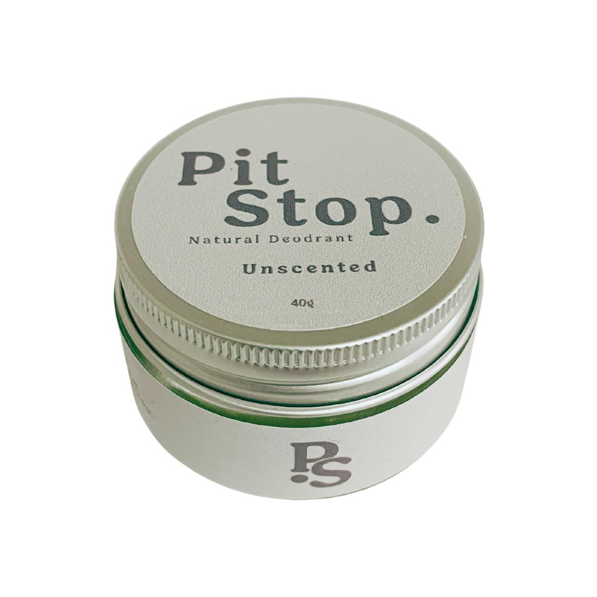 PitStop Natural Deodorant - Unscented