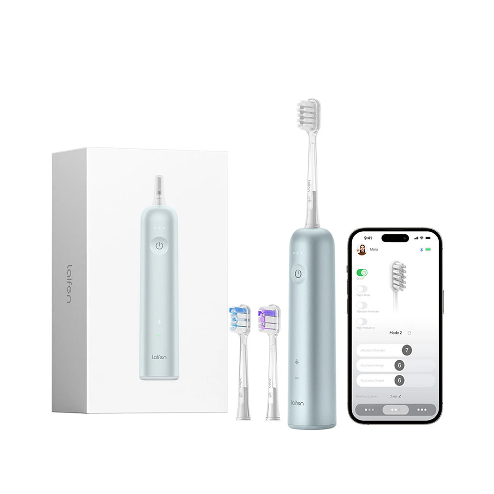 Laifen Wave Electric Toothbrush - Aluminum Alloy Blue (Available for collection or CPT delivery only)