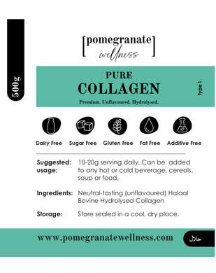 500g Collagen - Pure
