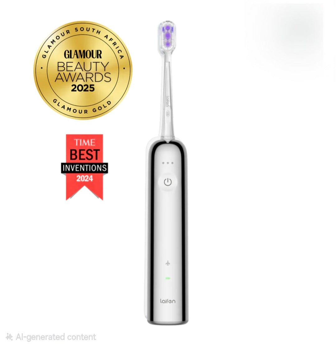 Laifen Wave Electric Toothbrush - Polished Stainless Steel
