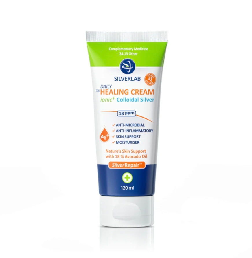Silverlab Colloidal Silver Healing Cream Tube