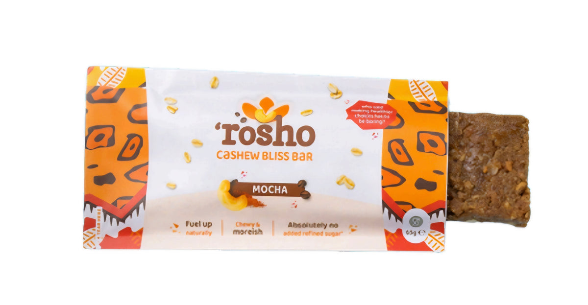 Rosho Cashew Oat Bar - Mocha