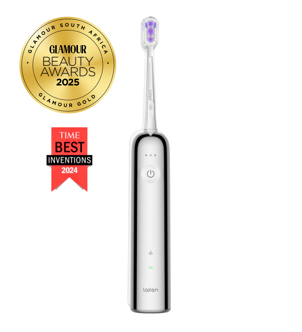 Laifen Wave Electric Toothbrush - Polished Stainless Steel