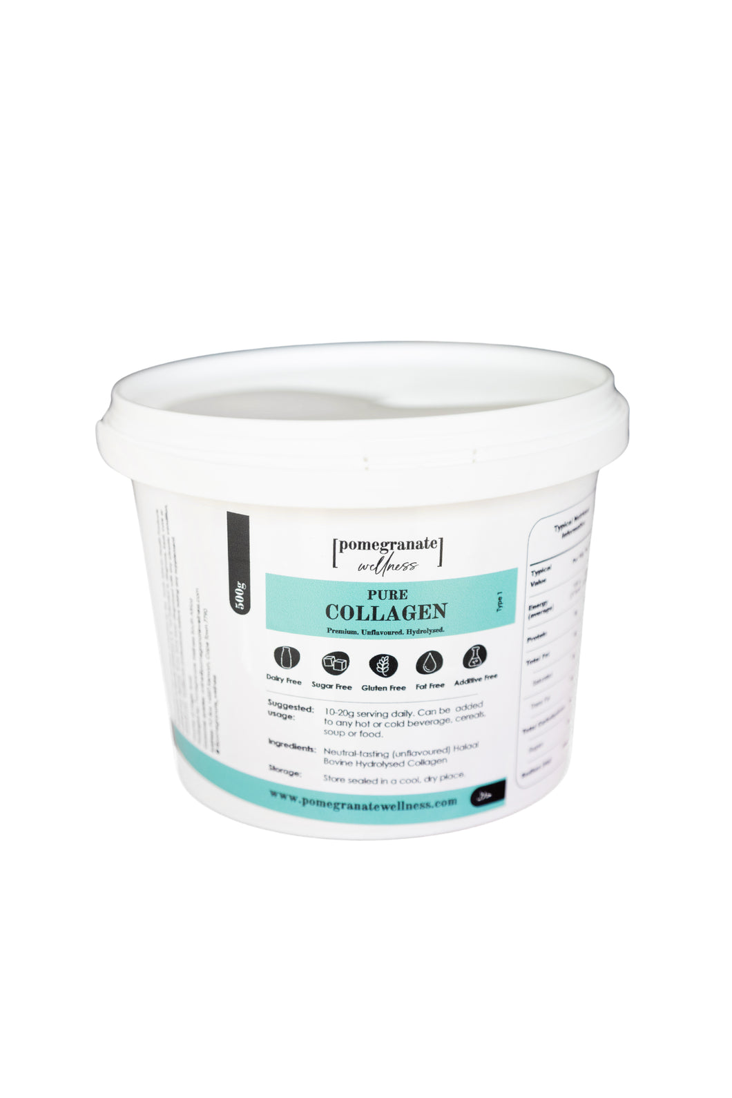 500g Collagen - Pure