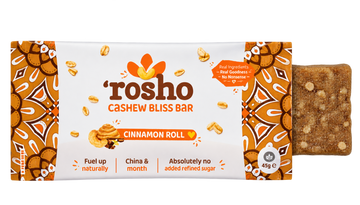 Rosho Cashew Oat Bar - Cinnamon Roll