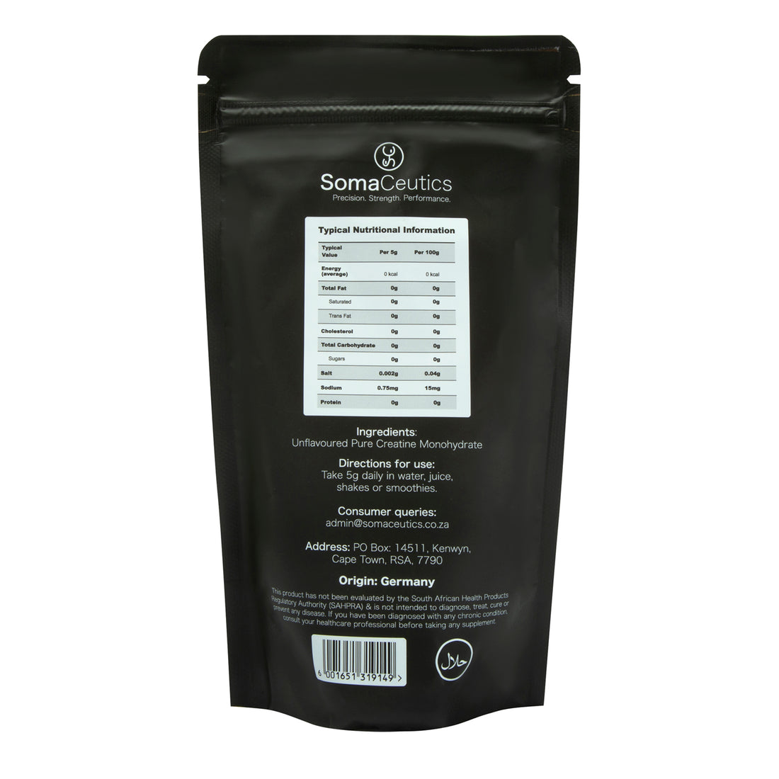 Somaceutics Pure Creatine Monohydrate 300g