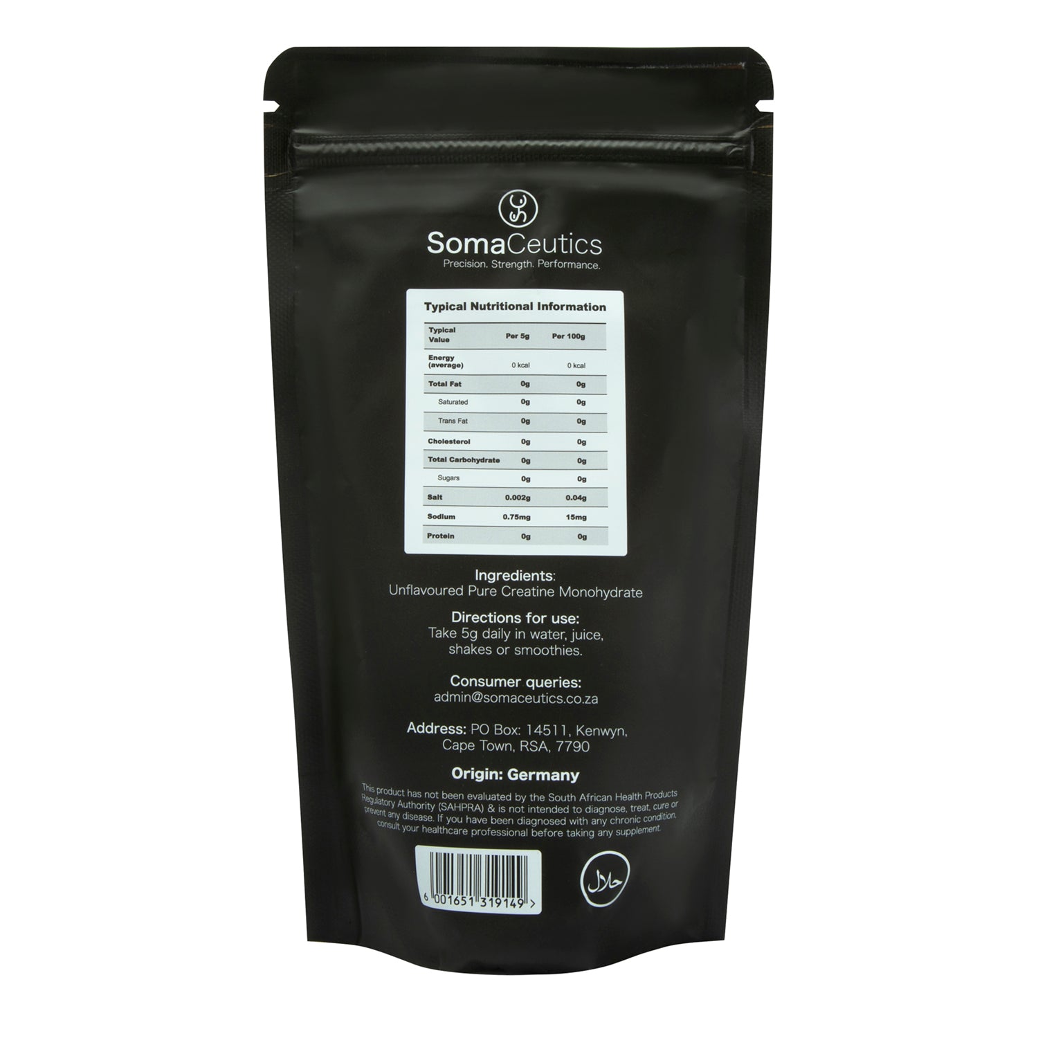 Somaceutics Pure Creatine Monohydrate 300g