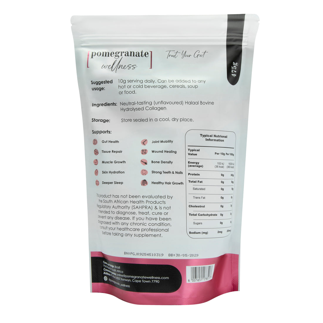 Collagen Quick Dissolving 475g