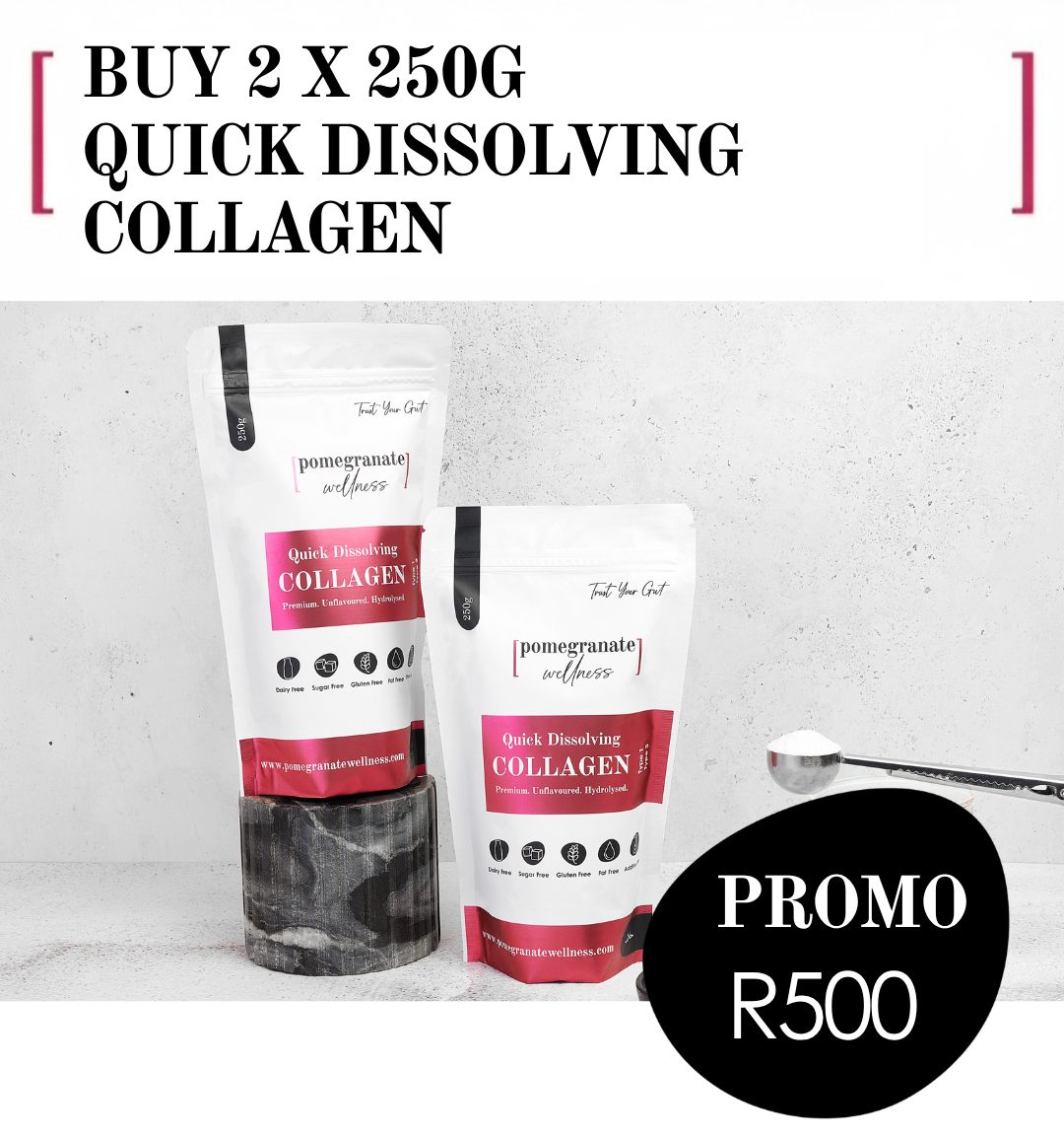 PROMO - 2 x 250g Quick Dissolving