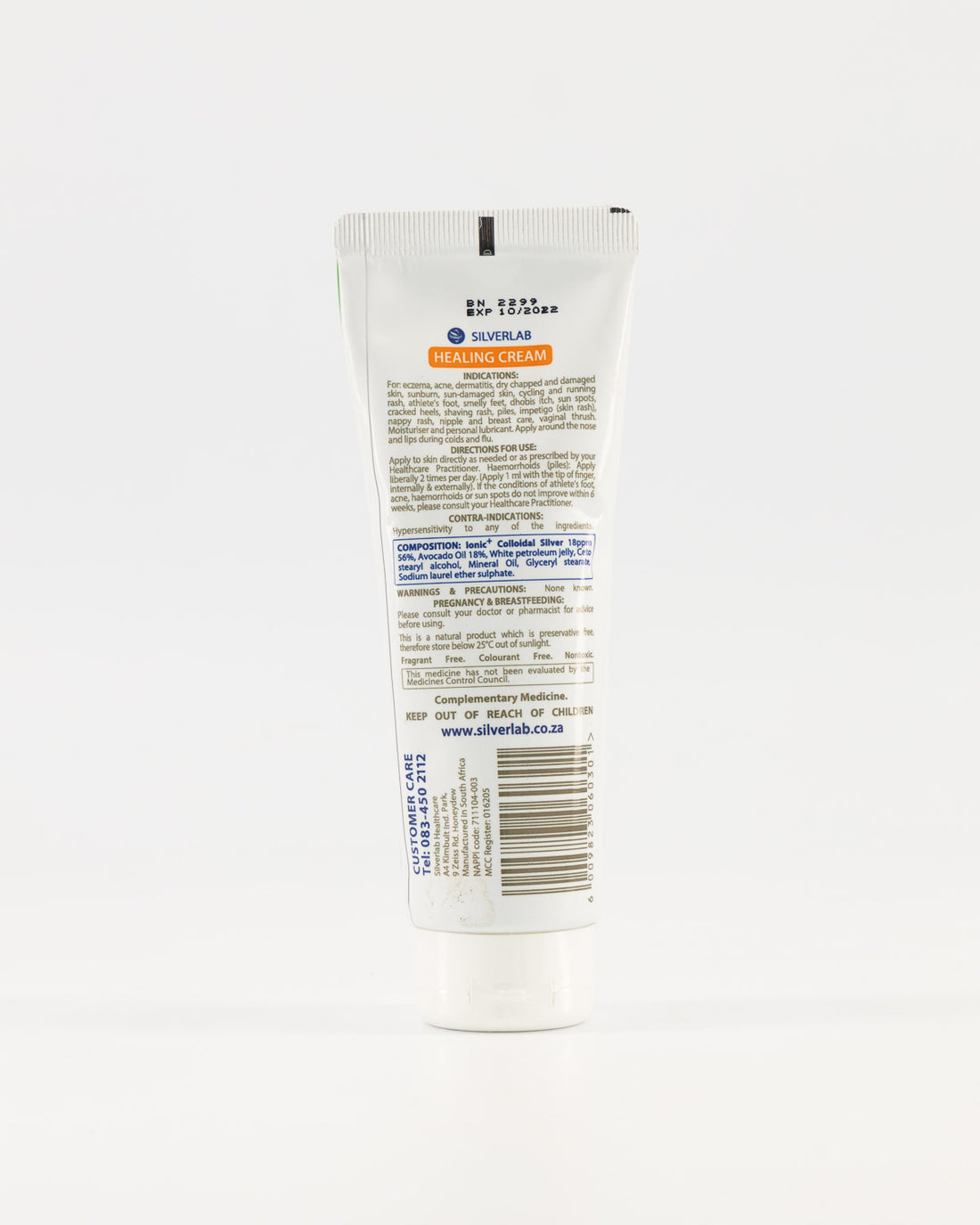 Colloidal Silver Healing Cream