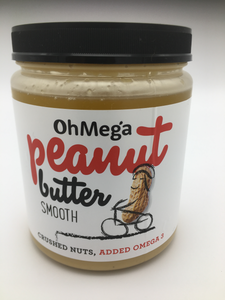 Oh Mega Peanut Butter - Smooth 1kg